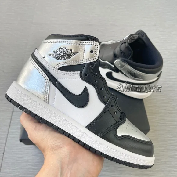 Jordan | Shoes | Air Jordan Retro High Og Silver Toe Ps 12c | Poshmark